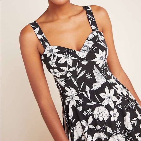 Anthropologie Maeve Vivienne Maxi Dress Size 0 - Picture 3 of 10